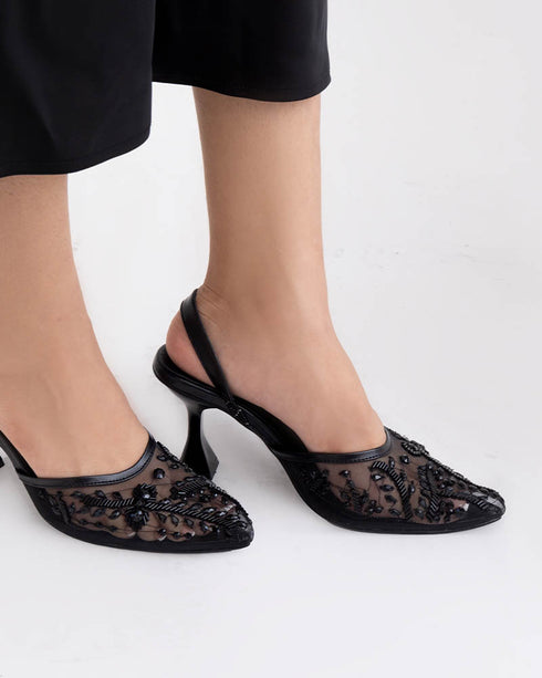 RENE Mesh Heels